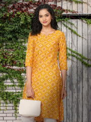 Vibrant Yellow Kurta for Traditional Look