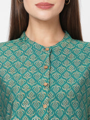 Elegant Turq Kurta - A Perfect Blend of Tradition and Style